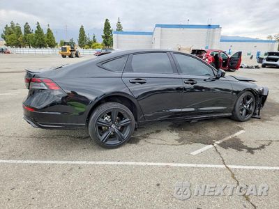 Trzecie zdjęcie samochodu z tyłu: 2024 HONDA ACCORD HYBRID SPORT-L VIN:1HGCY2F73RA053371 - miniatura