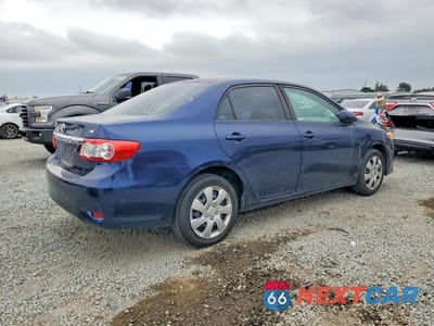 Trzecie zdjęcie samochodu z tyłu: 2012 TOYOTA COROLLA LE VIN:5YFBU4EE4CP073603 - miniatura
