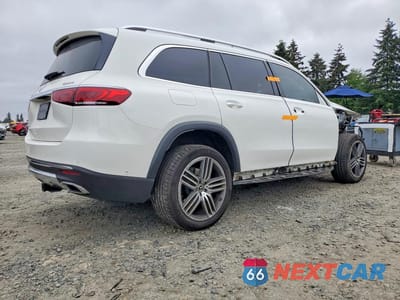 Trzecie zdjęcie samochodu z tyłu: 2020 MERCEDES-BENZ GLS 450 4MATIC VIN:4JGFF5KE8LA123747 - miniatura