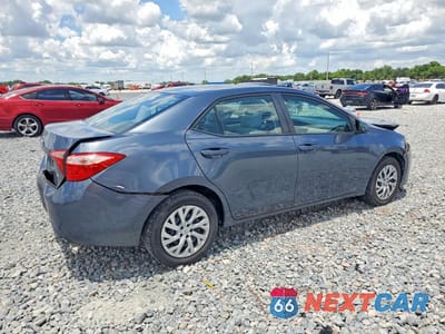 Trzecie zdjęcie samochodu z tyłu: 2019 TOYOTA COROLLA LE VIN:5YFBURHE2KP858127 - miniatura