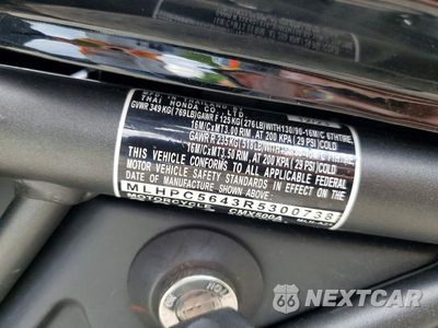 Zdjęcie 9 z 9 samochodu: 2024 HONDA CMX500 A VIN:MLHPC5643R5300738 - miniatura