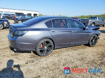 Trzecie zdjęcie samochodu z tyłu: 2015 HONDA ACCORD EX VIN:1HGCR2F75FA077485 - miniatura