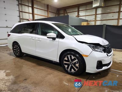 Czwarte zdjęcie samochodu z boku: 2025 HONDA ODYSSEY EXL VIN:5FNRL6H64SB057171 - miniatura