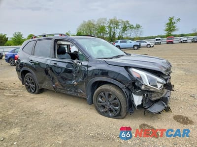 Czwarte zdjęcie samochodu z boku: 2022 SUBARU FORESTER SPORT VIN:JF2SKAJC6NH490438 - miniatura