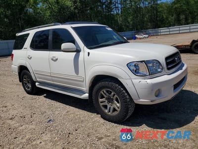 Czwarte zdjęcie samochodu z boku: 2004 TOYOTA SEQUOIA LIMITED VIN:5TDBT48A44S207076 - miniatura