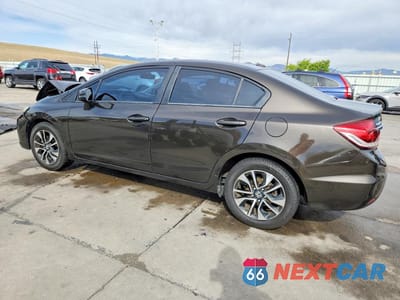 Drugie zdjęcie samochodu z przodu: 2013 HONDA CIVIC EXL VIN:2HGFB2F90DH535483 - miniatura