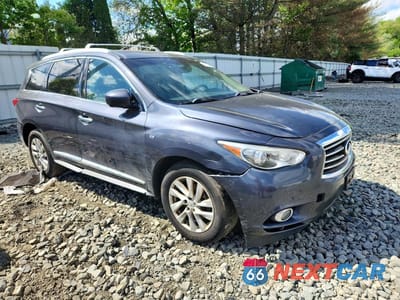 Czwarte zdjęcie samochodu z boku: 2013 INFINITI JX35 BASE VIN:5N1AL0MM3DC319207 - miniatura