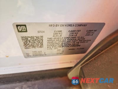 Zdjęcie 13 z 13 samochodu: 2025 CHEVROLET TRAX 1LT VIN:KL77LHEP7SC096086 - miniatura