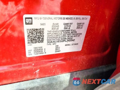 Zdjęcie 13 z 13 samochodu: 2023 GMC TERRAIN SLT VIN:3GKALVEG2PL243342 - miniatura