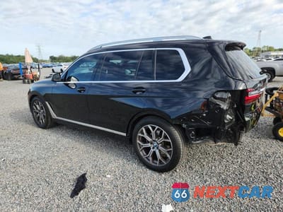 Drugie zdjęcie samochodu z przodu: 2021 BMW X7 XDRIVE40I VIN:5UXCW2C07M9G90612 - miniatura