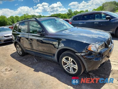 Czwarte zdjęcie samochodu z boku: 2006 BMW X3 3.0I VIN:WBXPA934X6WD29010 - miniatura