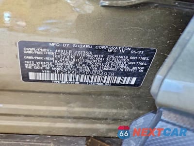Zdjęcie 12 z 12 samochodu: 2023 SUBARU FORESTER LIMITED VIN:JF2SKAPC5PH484978 - miniatura