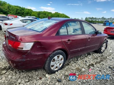 Trzecie zdjęcie samochodu z tyłu: 2009 HYUNDAI SONATA GLS VIN:5NPET46C19H491068 - miniatura