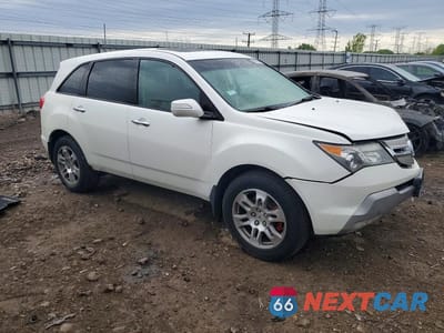 Czwarte zdjęcie samochodu z boku: 2007 ACURA MDX TECHNOLOGY VIN:2HNYD283X7H550792 - miniatura