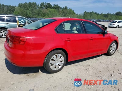 Trzecie zdjęcie samochodu z tyłu: 2012 VOLKSWAGEN JETTA SE VIN:3VWDP7AJXCM416973 - miniatura