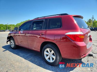 Drugie zdjęcie samochodu z przodu: 2008 TOYOTA HIGHLANDER BASE VIN:JTEES41A782010938 - miniatura