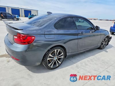 Trzecie zdjęcie samochodu z tyłu: 2017 BMW 230I VIN:WBA2F9C39HV665038 - miniatura