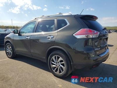 Drugie zdjęcie samochodu z przodu: 2014 NISSAN ROGUE SL VIN:5N1AT2MV9EC795757 - miniatura