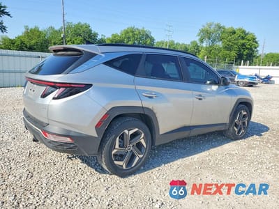 Trzecie zdjęcie samochodu z tyłu: 2022 HYUNDAI TUCSON SEL VIN:5NMJFCAE8NH115788 - miniatura
