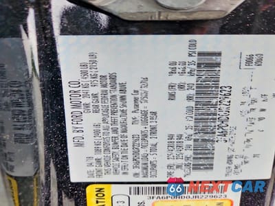 Zdjęcie 12 z 12 samochodu: 2018 FORD FUSION SE VIN:3FA6P0HD0JR229623 - miniatura