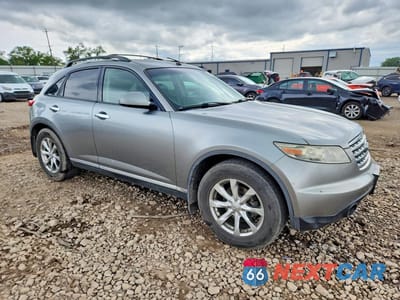 Czwarte zdjęcie samochodu z boku: 2007 INFINITI FX35 BASE VIN:JNRAS08W77X201838 - miniatura