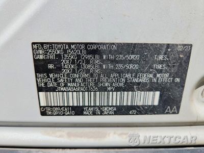Zdjęcie 13 z 13 samochodu: 2023 SUBARU SOLTERRA PREMIUM VIN:JTMABABA6PA017626 - miniatura