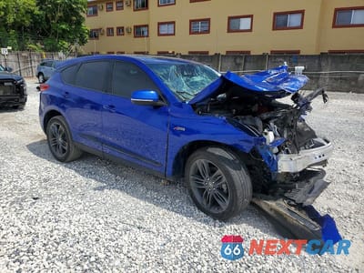 Czwarte zdjęcie samochodu z boku: 2024 ACURA RDX A-SPEC VIN:5J8TC2H6XRL003591 - miniatura
