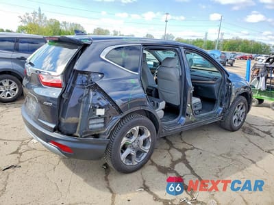Trzecie zdjęcie samochodu z tyłu: 2018 HONDA CR-V EXL VIN:7FARW2H89JE028642 - miniatura