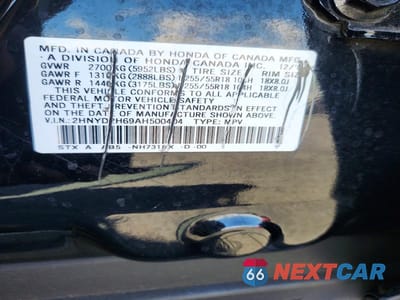 Zdjęcie 13 z 13 samochodu: 2010 ACURA MDX TECHNOLOGY VIN:2HNYD2H69AH500404 - miniatura