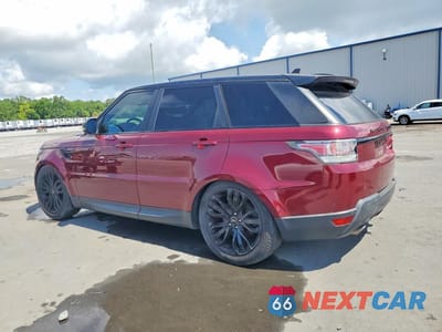 Drugie zdjęcie samochodu z przodu: 2016 LAND ROVER RANGE ROVER SPORT HSE VIN:SALWR2PF5GA653586 - miniatura