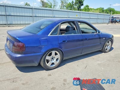 Trzecie zdjęcie samochodu z tyłu: 1999 AUDI A4 2.8 QUATTRO VIN:WAUED28D2XA225034 - miniatura