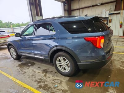 Drugie zdjęcie samochodu z przodu: 2021 FORD EXPLORER XLT VIN:1FMSK8DH8MGB16671 - miniatura