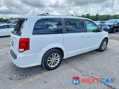 Trzecie zdjęcie samochodu z tyłu: 2020 DODGE GRAND CARAVAN SXT VIN:2C4RDGCG8LR200678 - miniatura