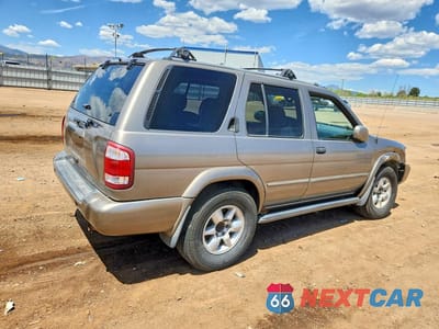 Trzecie zdjęcie samochodu z tyłu: 2001 NISSAN PATHFINDER SE VIN:JN8DR09Y01W610399 - miniatura
