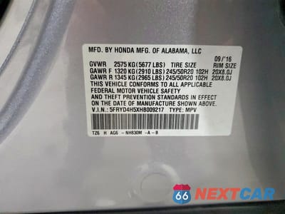 Zdjęcie 13 z 13 samochodu: 2017 ACURA MDX TECHNOLOGY VIN:5FRYD4H5XHB009217 - miniatura