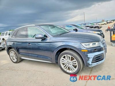 Czwarte zdjęcie samochodu z boku: 2018 AUDI Q5 PREMIUM PLUS VIN:WA1BNAFY5J2092879 - miniatura