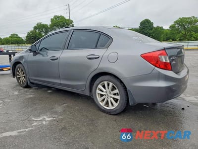 Drugie zdjęcie samochodu z przodu: 2012 HONDA CIVIC EXL VIN:2HGFB2F90CH524577 - miniatura