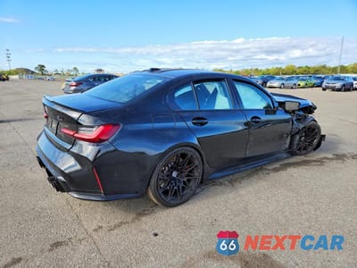Trzecie zdjęcie samochodu z tyłu: 2023 BMW M3 COMPETITION VIN:WBS43AY05PFN51110 - miniatura