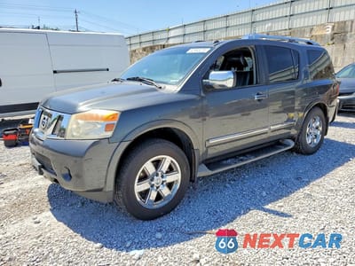 2011 NISSAN ARMADA PLATINUM 5N1AA0NE3BN623443 - główne zdjęcie licytacji z USA - miniatura
