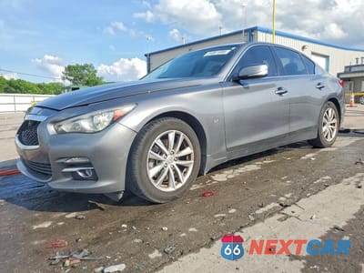 2014 INFINITI Q50 BASE JN1BV7AR9EM707407 - główne zdjęcie licytacji z USA - miniatura