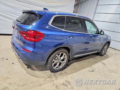 Trzecie zdjęcie samochodu z tyłu: 2020 BMW X3 XDRIVE30I VIN:5UXTY5C06L9D62687 - miniatura