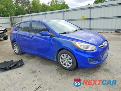 Czwarte zdjęcie samochodu z boku: 2012 HYUNDAI ACCENT GS VIN:KMHCT5AE5CU040966 - miniatura