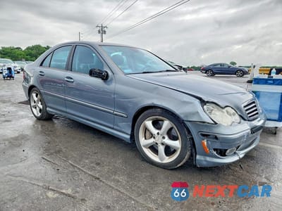 Czwarte zdjęcie samochodu z boku: 2006 MERCEDES-BENZ C 230 VIN:WDBRF52H46F759731 - miniatura