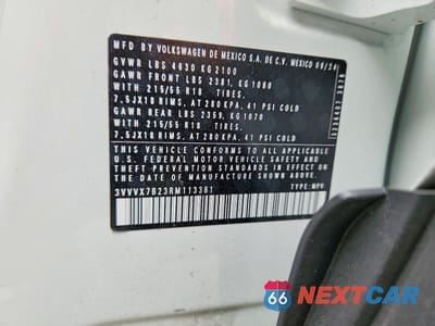 Zdjęcie 13 z 13 samochodu: 2024 VOLKSWAGEN TAOS SE VIN:3VVVX7B23RM113381 - miniatura
