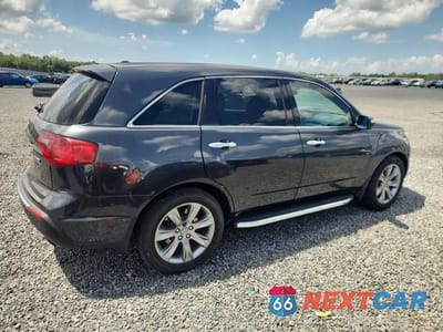 Trzecie zdjęcie samochodu z tyłu: 2013 ACURA MDX ADVANCE VIN:2HNYD2H66DH509033 - miniatura