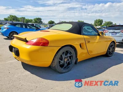Trzecie zdjęcie samochodu z tyłu: 2000 PORSCHE BOXSTER VIN:WP0CA2989YU622972 - miniatura