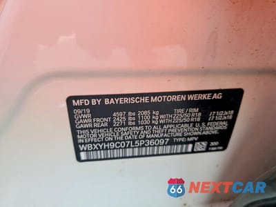 Zdjęcie 13 z 13 samochodu: 2020 BMW X2 SDRIVE28I VIN:WBXYH9C07L5P36097 - miniatura