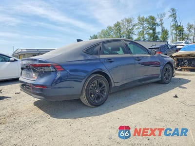 Trzecie zdjęcie samochodu z tyłu: 2025 HONDA ACCORD SE VIN:1HGCY1F45SA031569 - miniatura