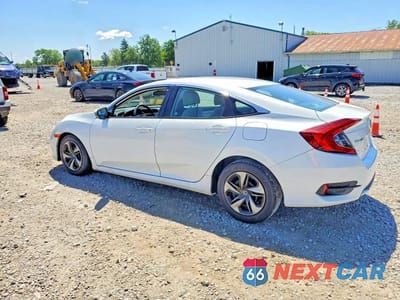 Drugie zdjęcie samochodu z przodu: 2019 HONDA CIVIC LX VIN:19XFC2F64KE003812 - miniatura