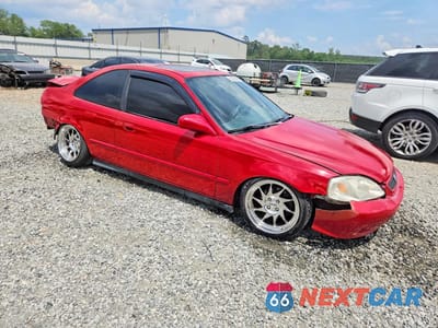 Czwarte zdjęcie samochodu z boku: 2000 HONDA CIVIC EX VIN:1HGEJ8142YL062045 - miniatura
